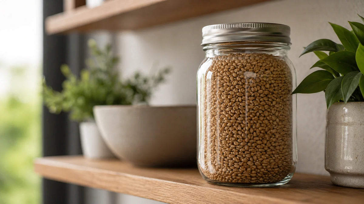 Long Term Storage of Wheat Berries