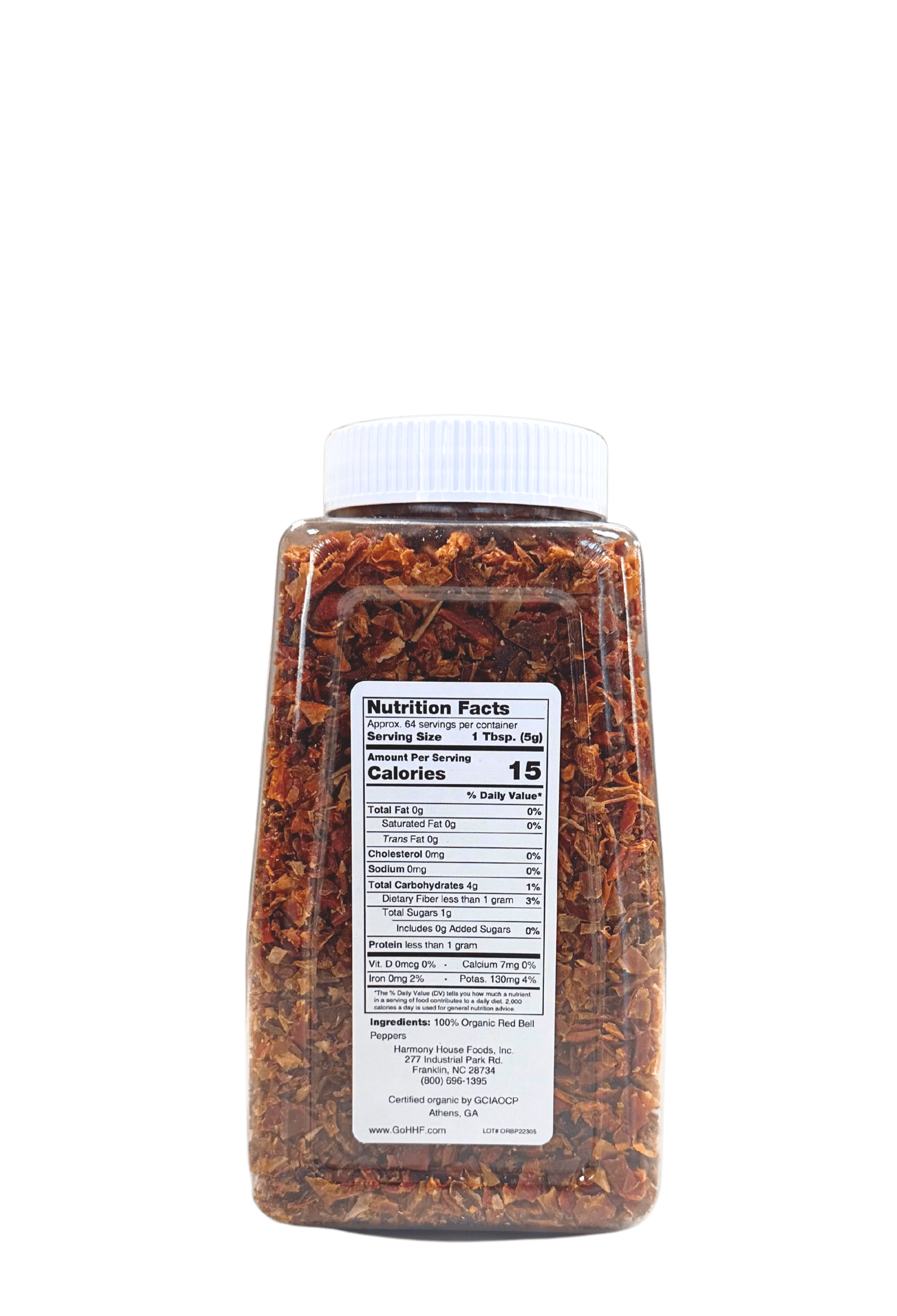 Bell Pepper, Red, Dried, Organic, Herbs Spices & Seasonings - Country Life Natural Foods