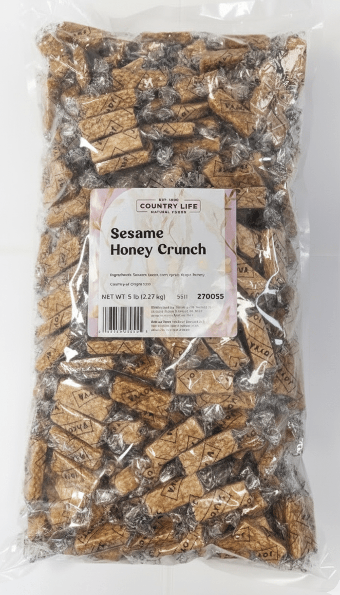 Sesame Crunch, Honey Candies - Country Life Natural Foods