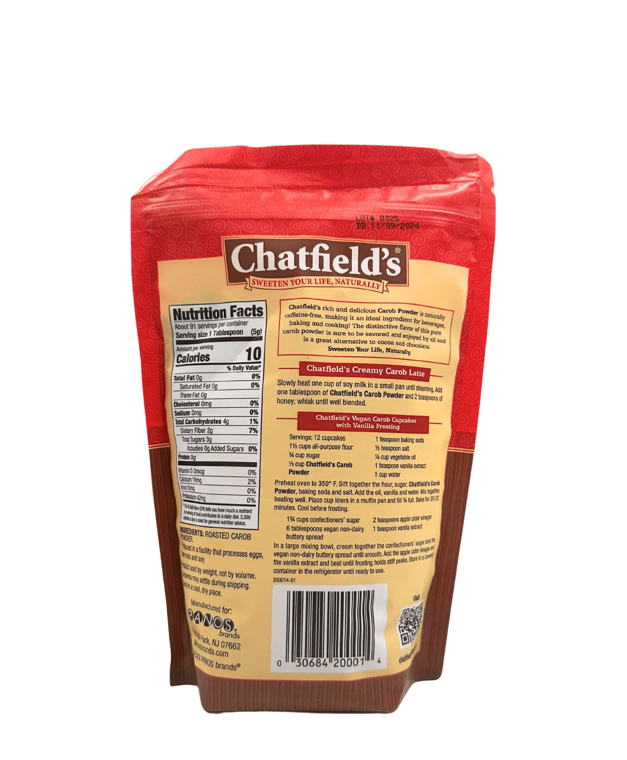 Carob Powder (Chatfields) - Country Life Natural Foods
