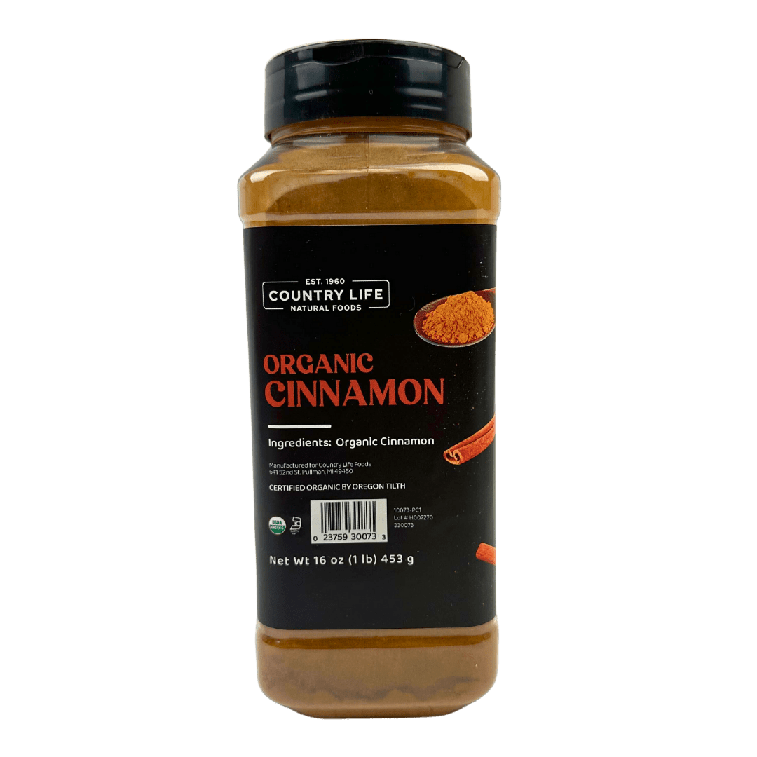 Cinnamon, Ground, Organic - Country Life Natural Foods