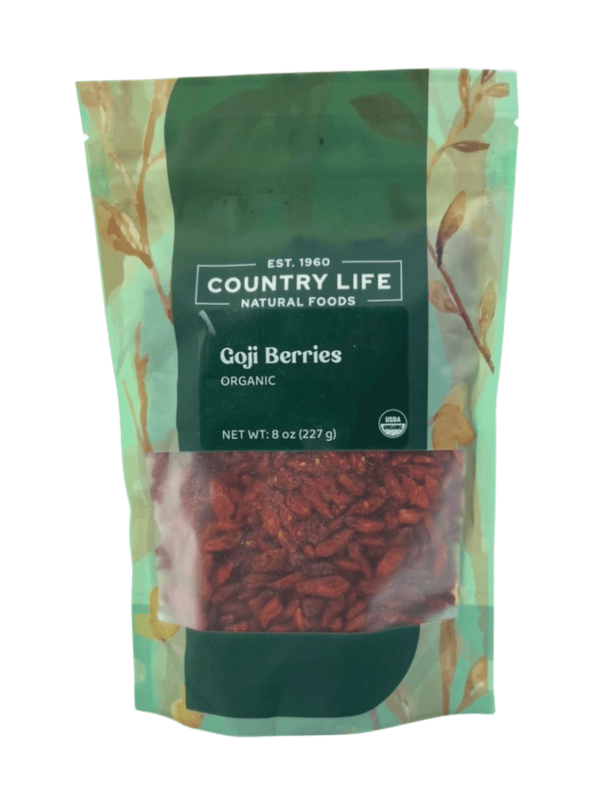 Goji Berries, Organic, Dried Fruit - Country Life Natural Foods
