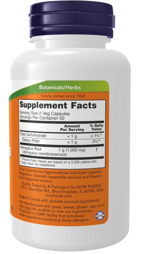 Astragalus 500mg, Vitamins & Supplements - Country Life Natural Foods