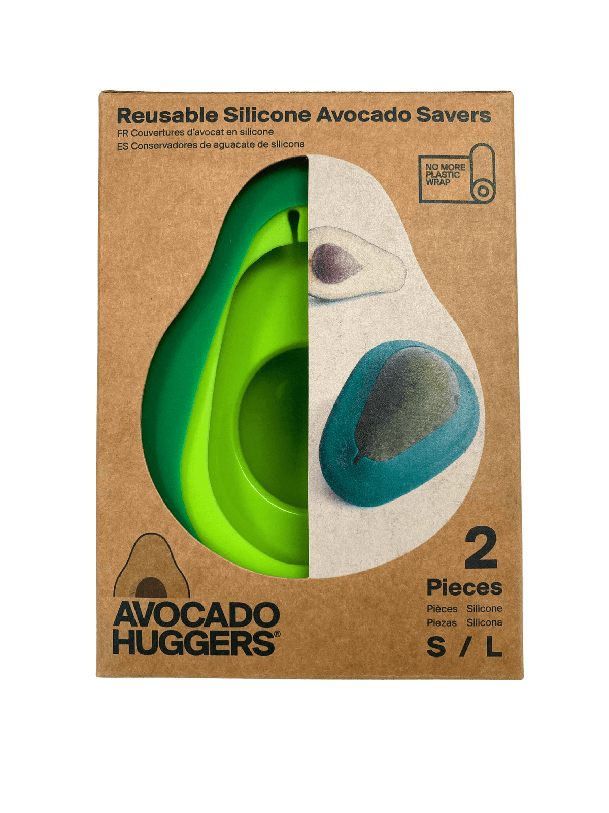 Food Savers, Silicone, Reusable, Food Huggers - Country Life Natural Foods