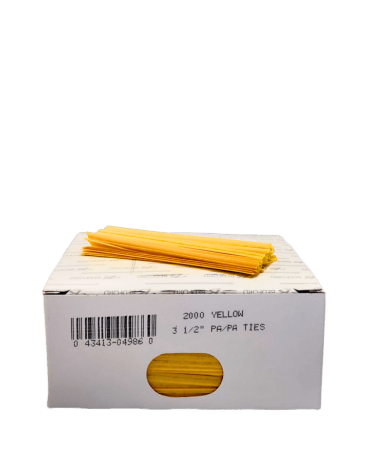 Bag Ties, Paper, 3.5", 2000 Count - Country Life Natural Foods