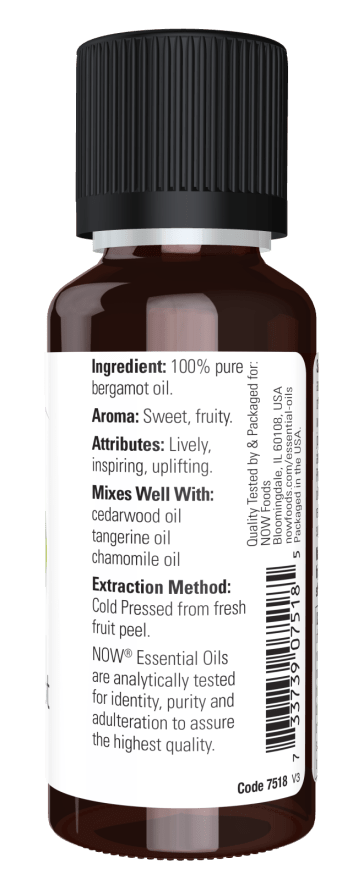 Bergamot Essential Oil, Essential Oils - Country Life Natural Foods