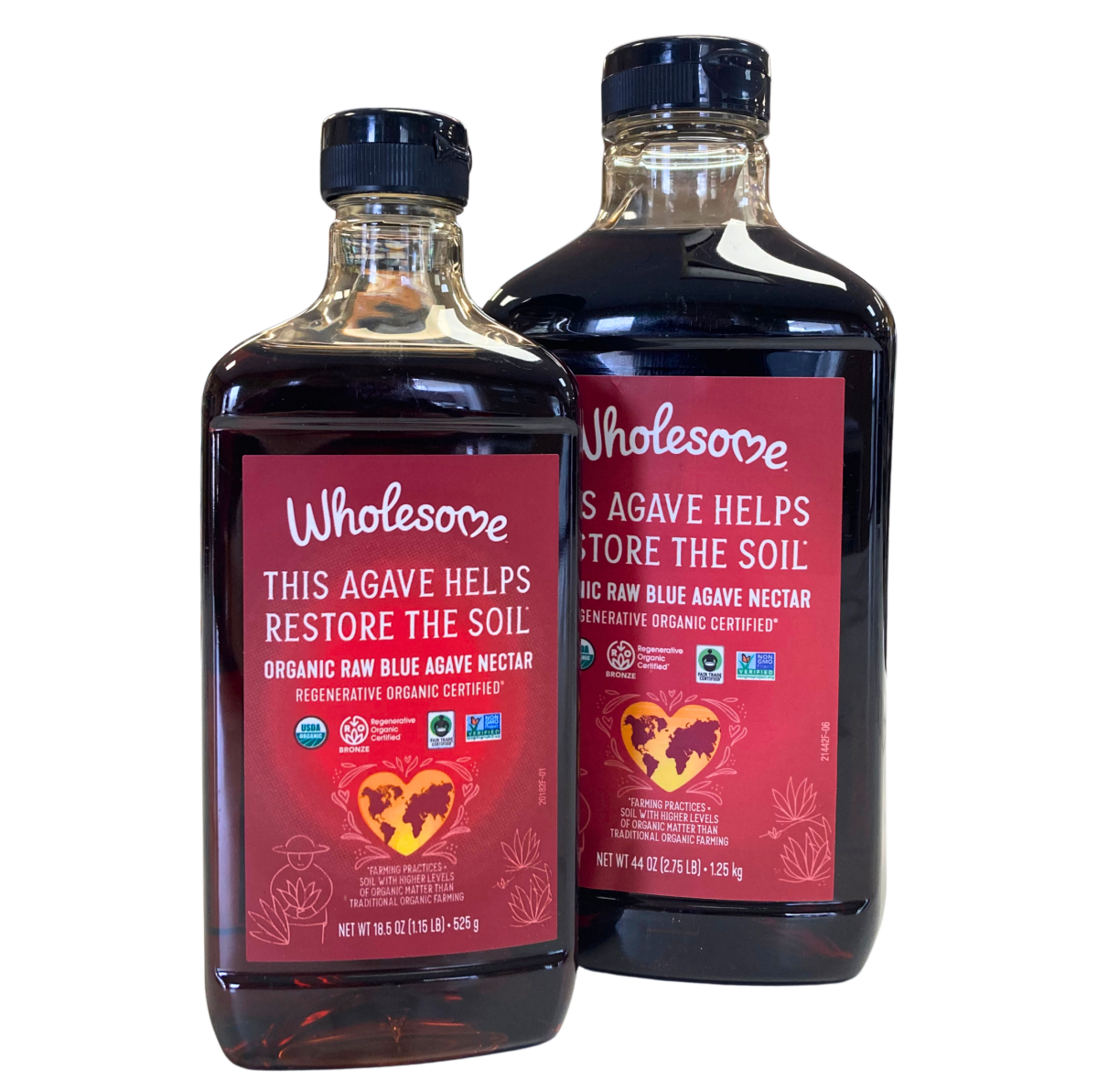 Blue Agave Nectar, Raw, Regenerative Organic, Wholesome - Country Life Natural Foods