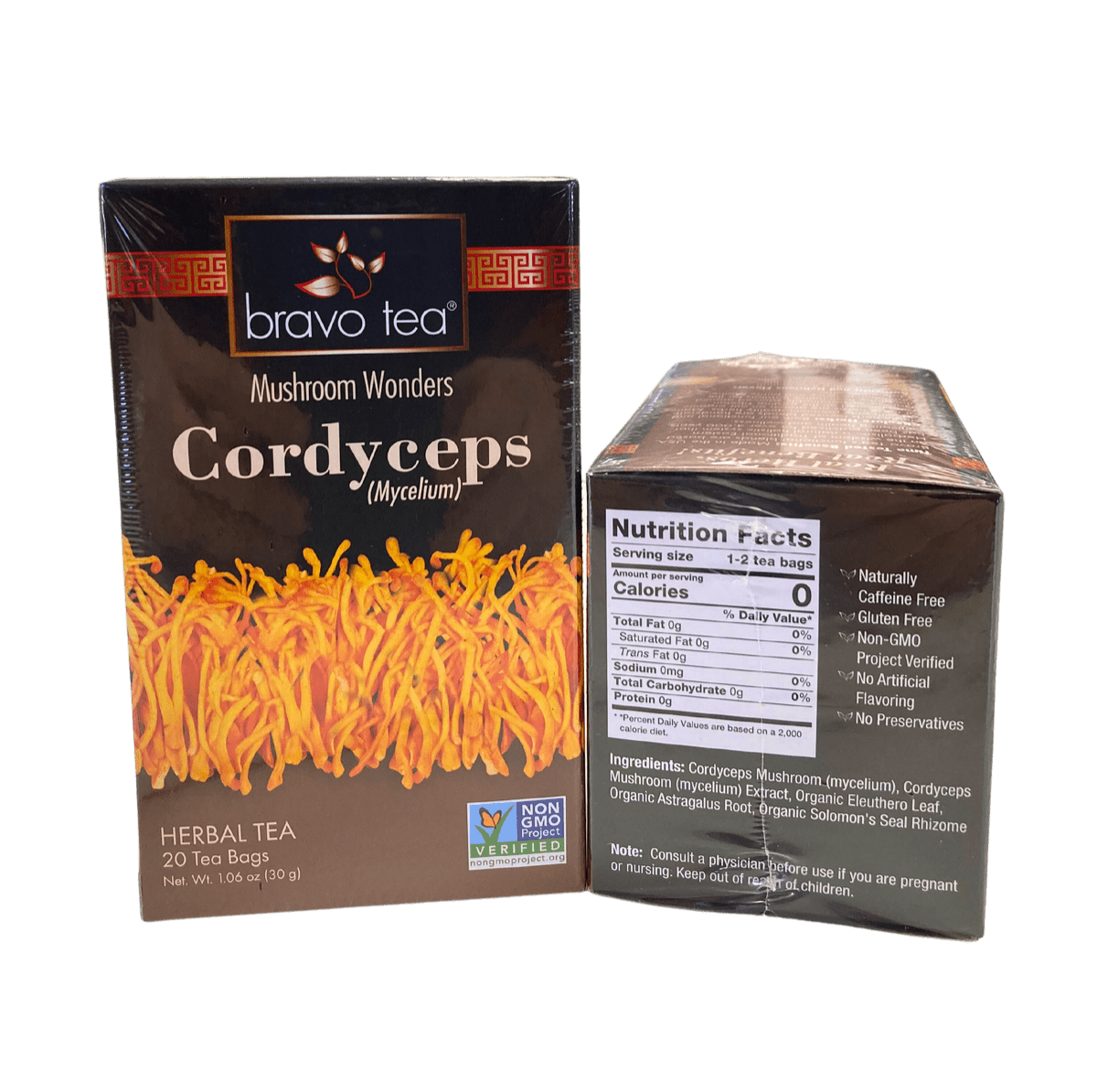 Herbal Tea, Bravo, Mushroom Wonders - Country Life Natural Foods
