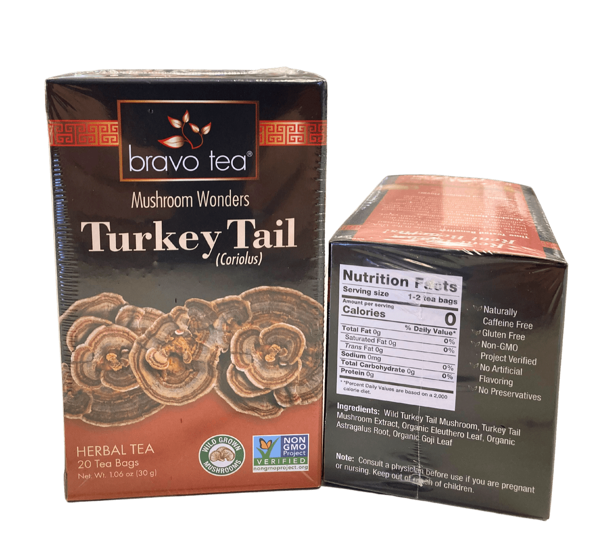 Herbal Tea, Bravo, Mushroom Wonders - Country Life Natural Foods