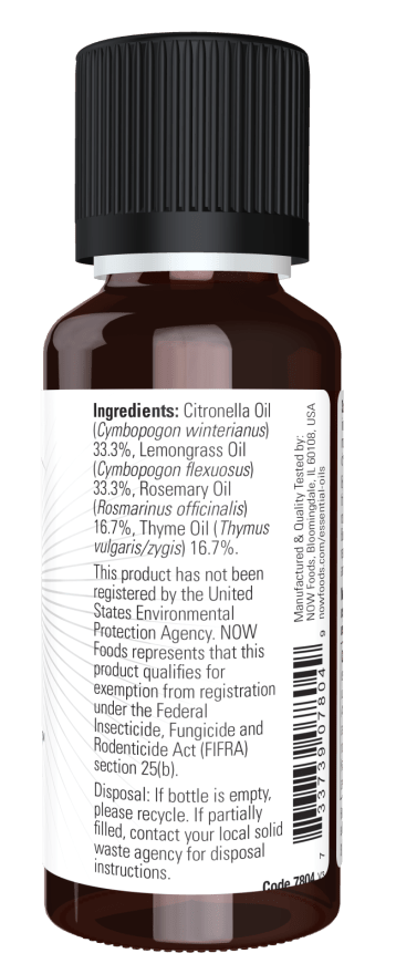 Bug Ban Essential Oil Blend, Essential Oils - Country Life Natural Foods