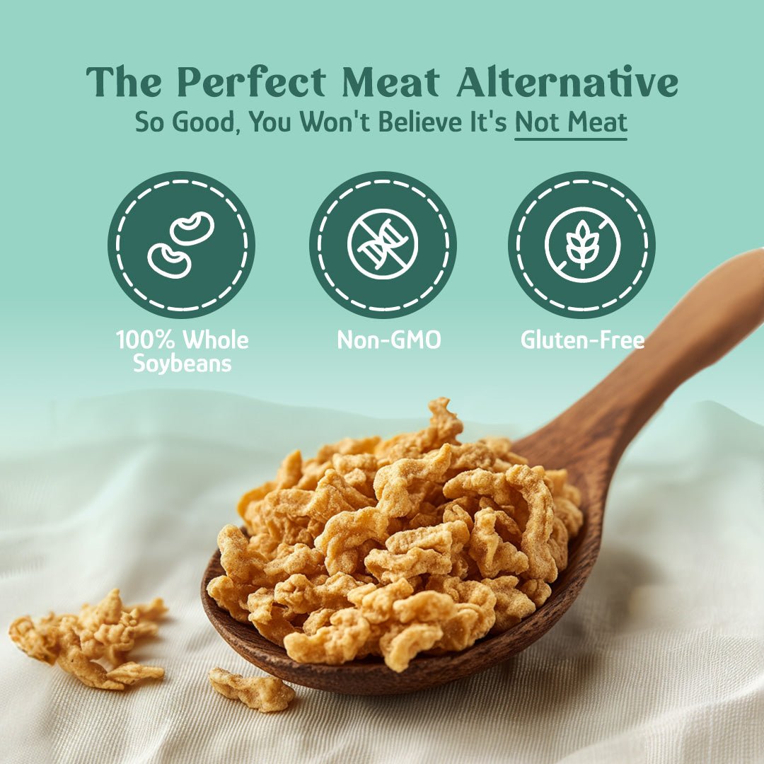Soy Curls, Non-GMO, Meat Substitutes - Country Life Natural Foods