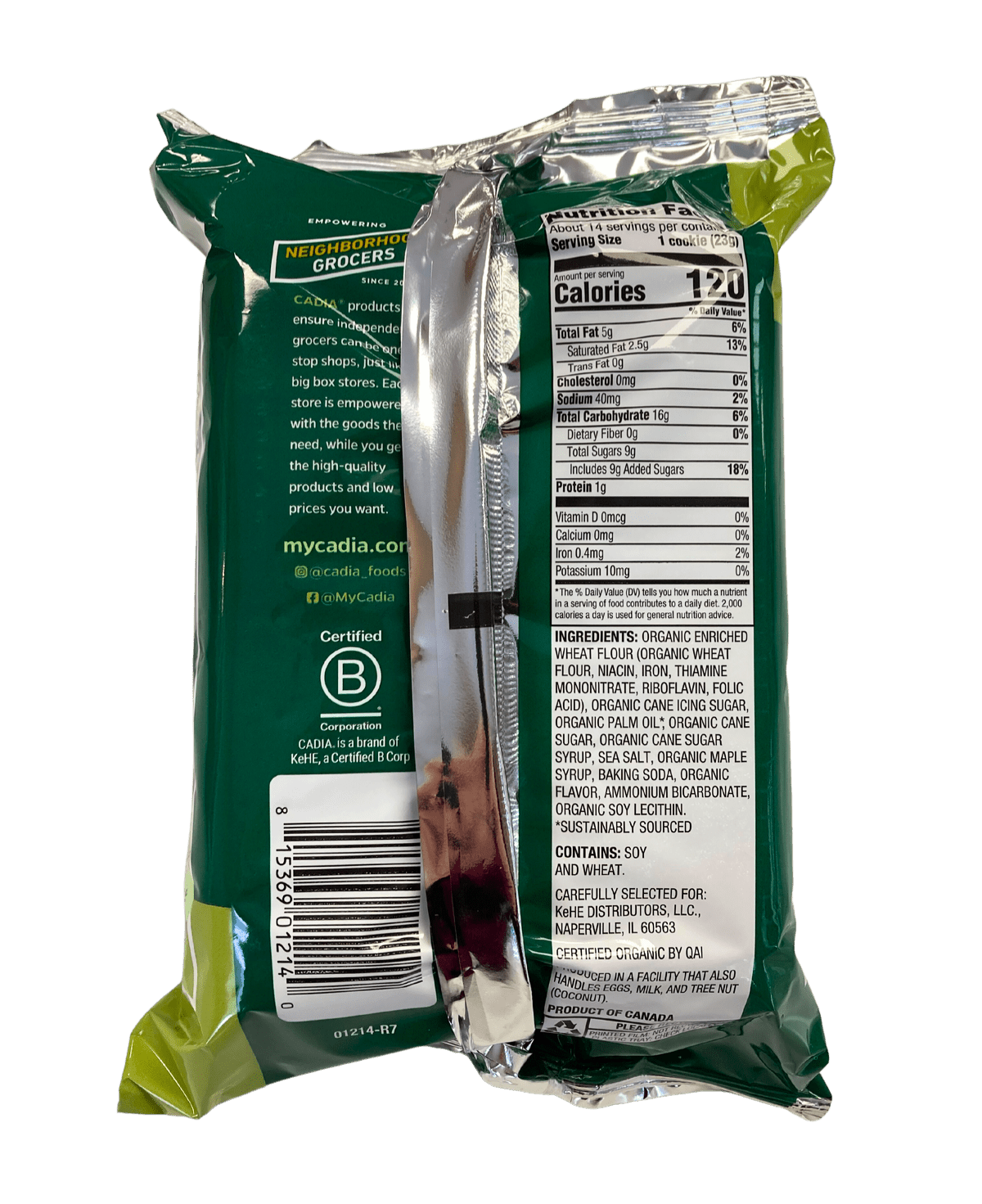 Sandwich Cookies, Organic, Cadia - Country Life Natural Foods