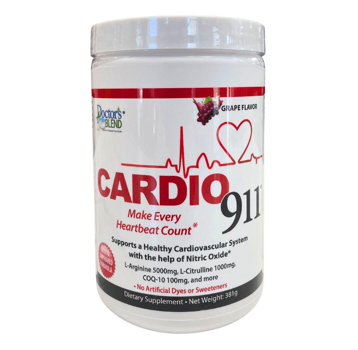 Cardio 911 Dietary Supplement Drink Mix - Country Life Natural Foods