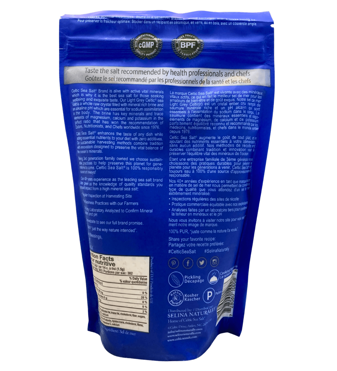 Celtic Sea Salt, Selina - Country Life Natural Foods