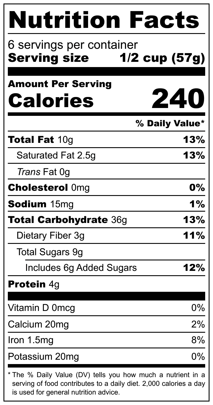 Slow-Baked Cherry Almond Granola - Country Life Natural Foods