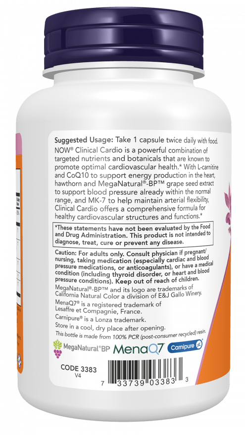 Clinical Cardio, Vitamins & Supplements - Country Life Natural Foods