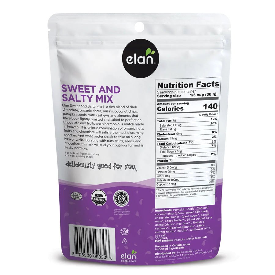 Sweet and Salty Mix, Elan - Country Life Natural Foods