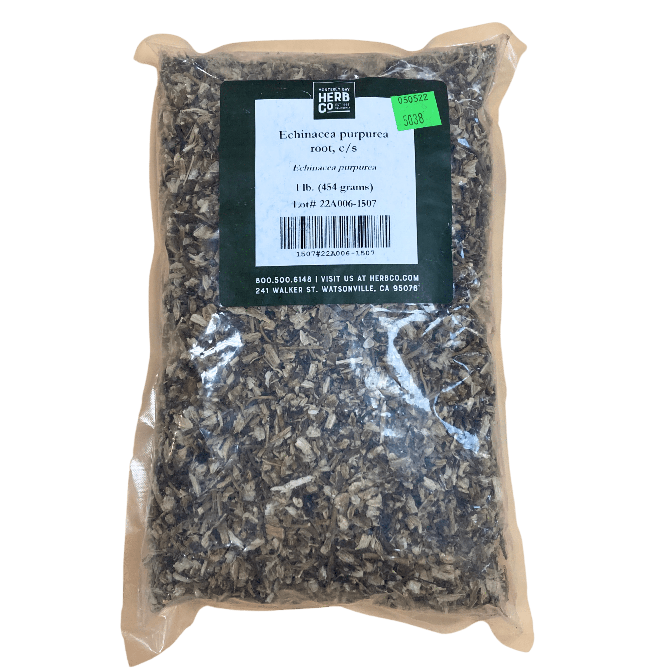 Echinacea purpurea Root, Cut, Sifted, Herbs - Country Life Natural Foods