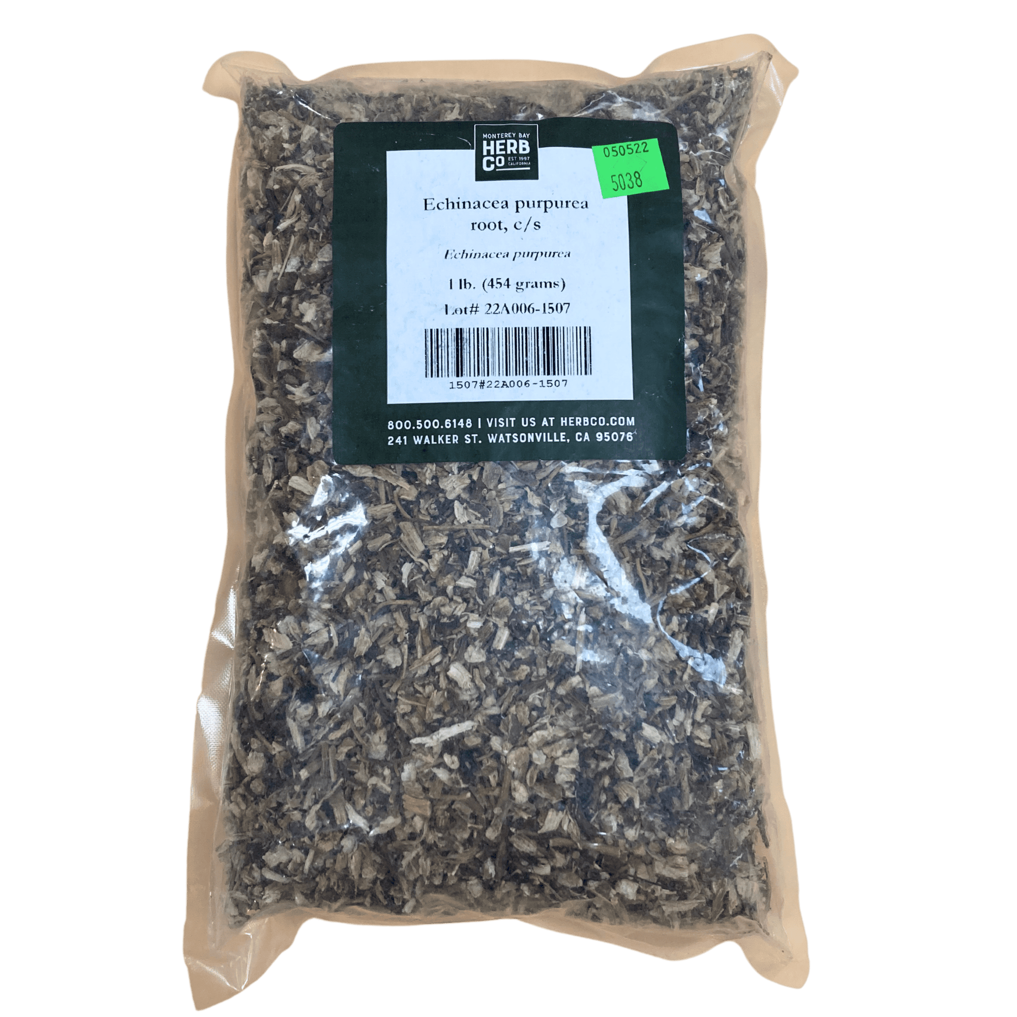 Echinacea purpurea Root, Cut, Sifted, Herbs - Country Life Natural Foods