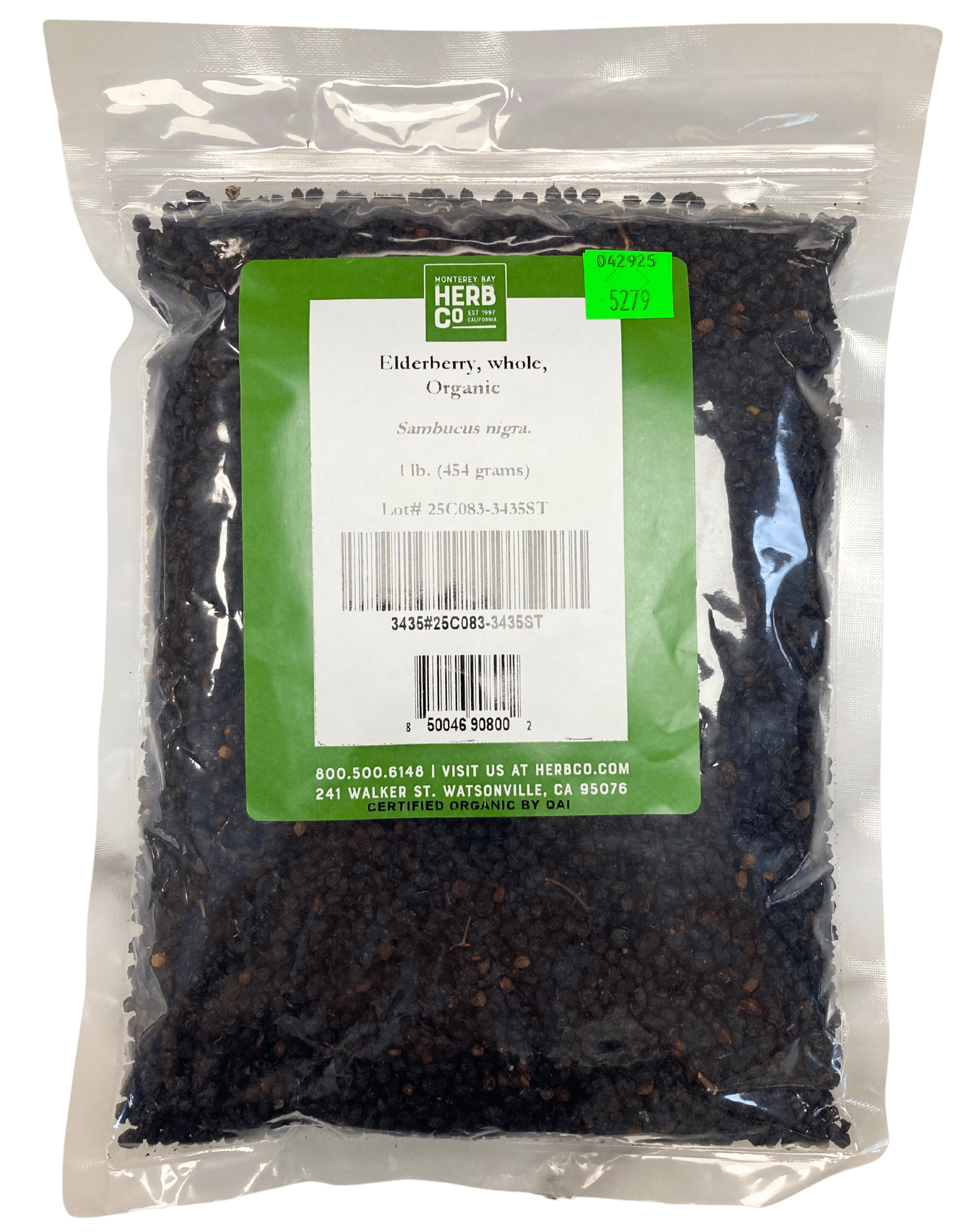 Elderberries, Organic, Dried Fruit - Country Life Natural Foods