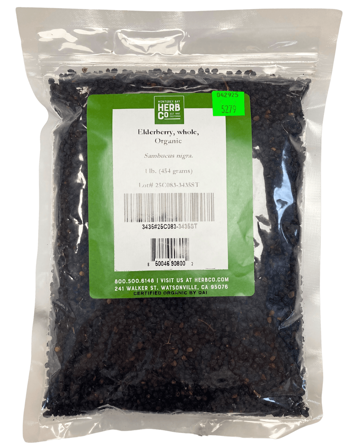 Elderberries, Organic, Dried Fruit - Country Life Natural Foods