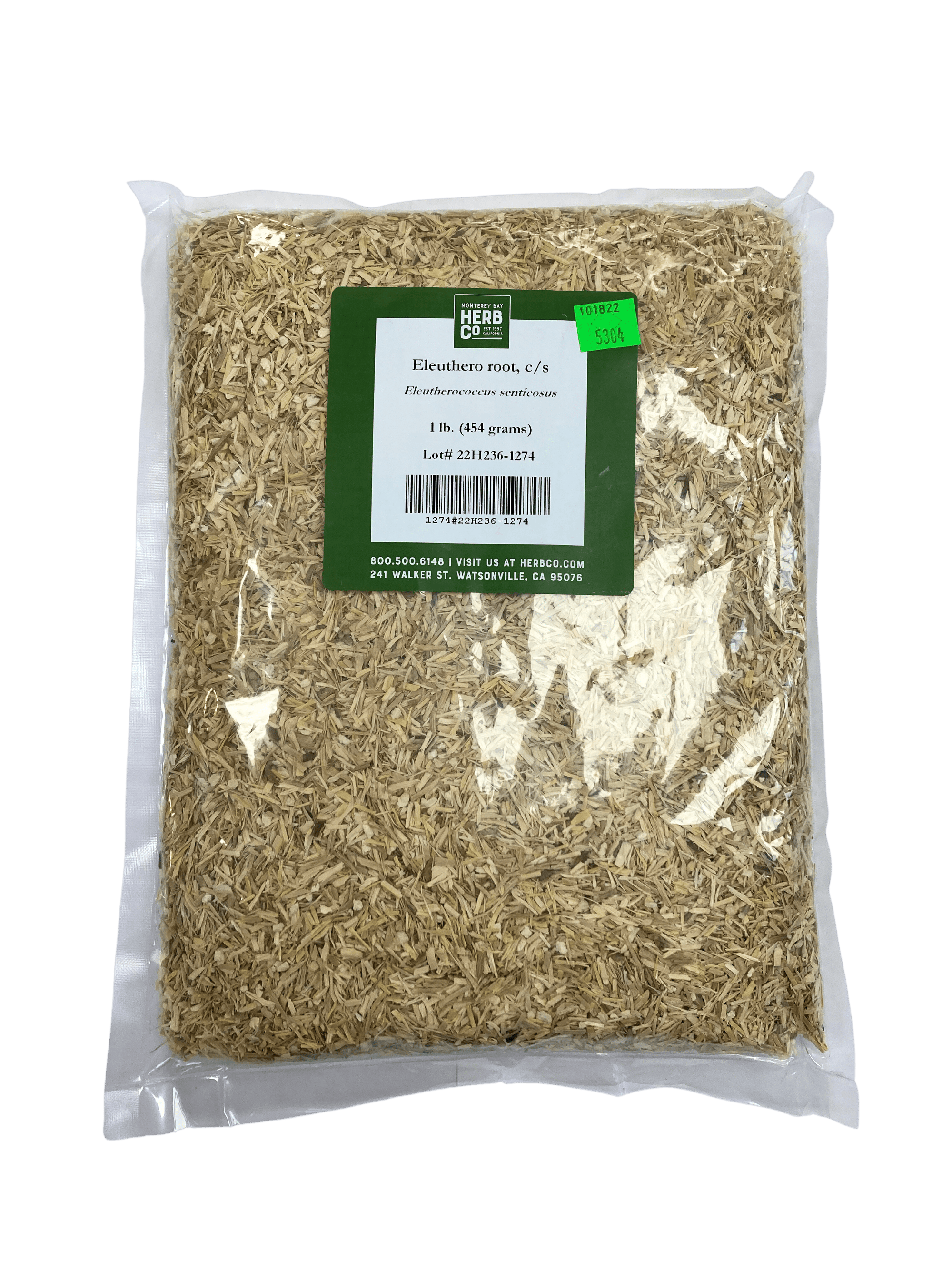 Eleuthero Root, Siberian Ginseng, Cut, Sifted, Herbs - Country Life Natural Foods