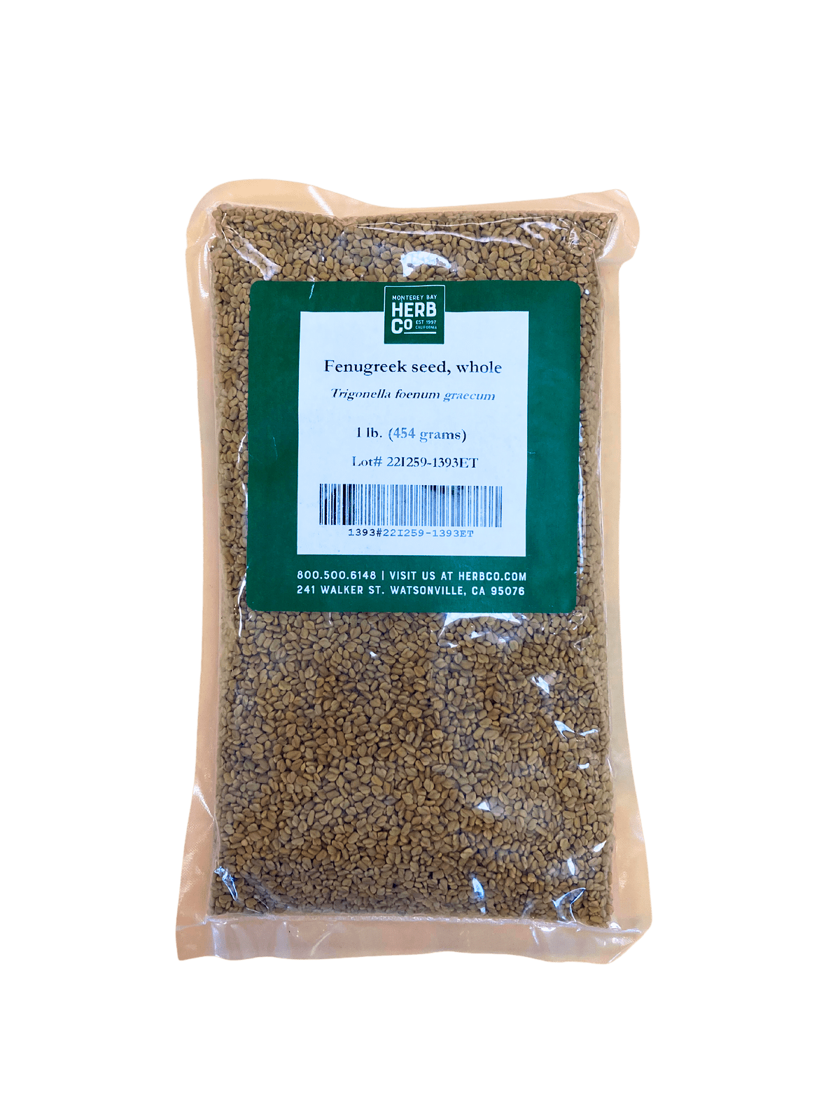 Fenugreek Seed, Whole, Herbs - Country Life Natural Foods