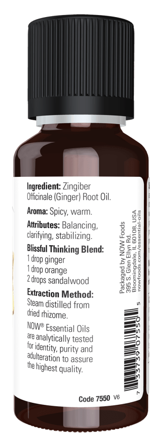Ginger Essential Oil, Essential Oils - Country Life Natural Foods