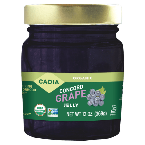 Grape Preserves, Concord Jelly, Organic, Cadia, Jams Jellies & Preserves - Country Life Natural Foods