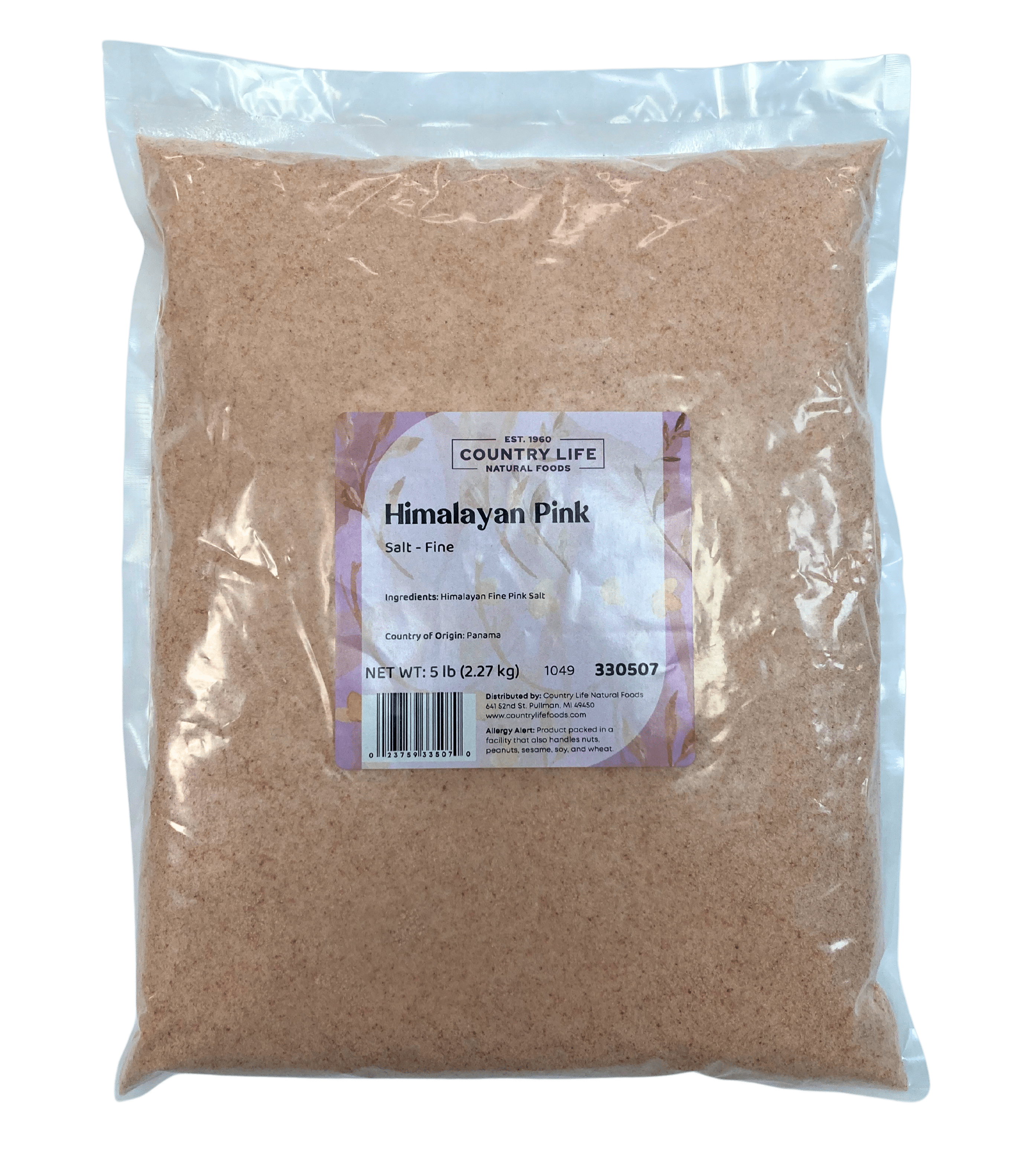 Himalayan Pink Salt, Fine, Salt - Country Life Natural Foods