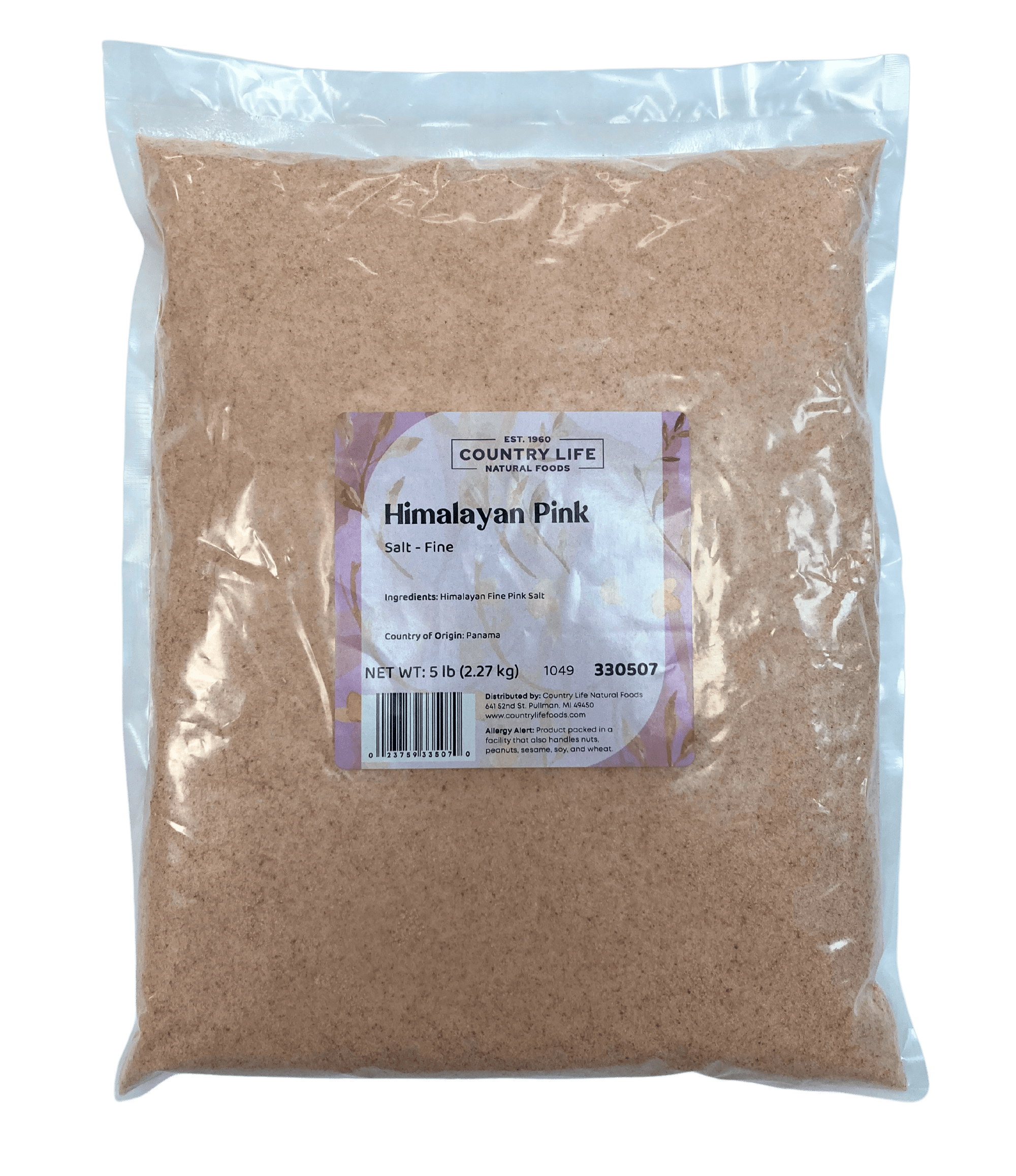 Himalayan Pink Salt, Fine, Salt - Country Life Natural Foods