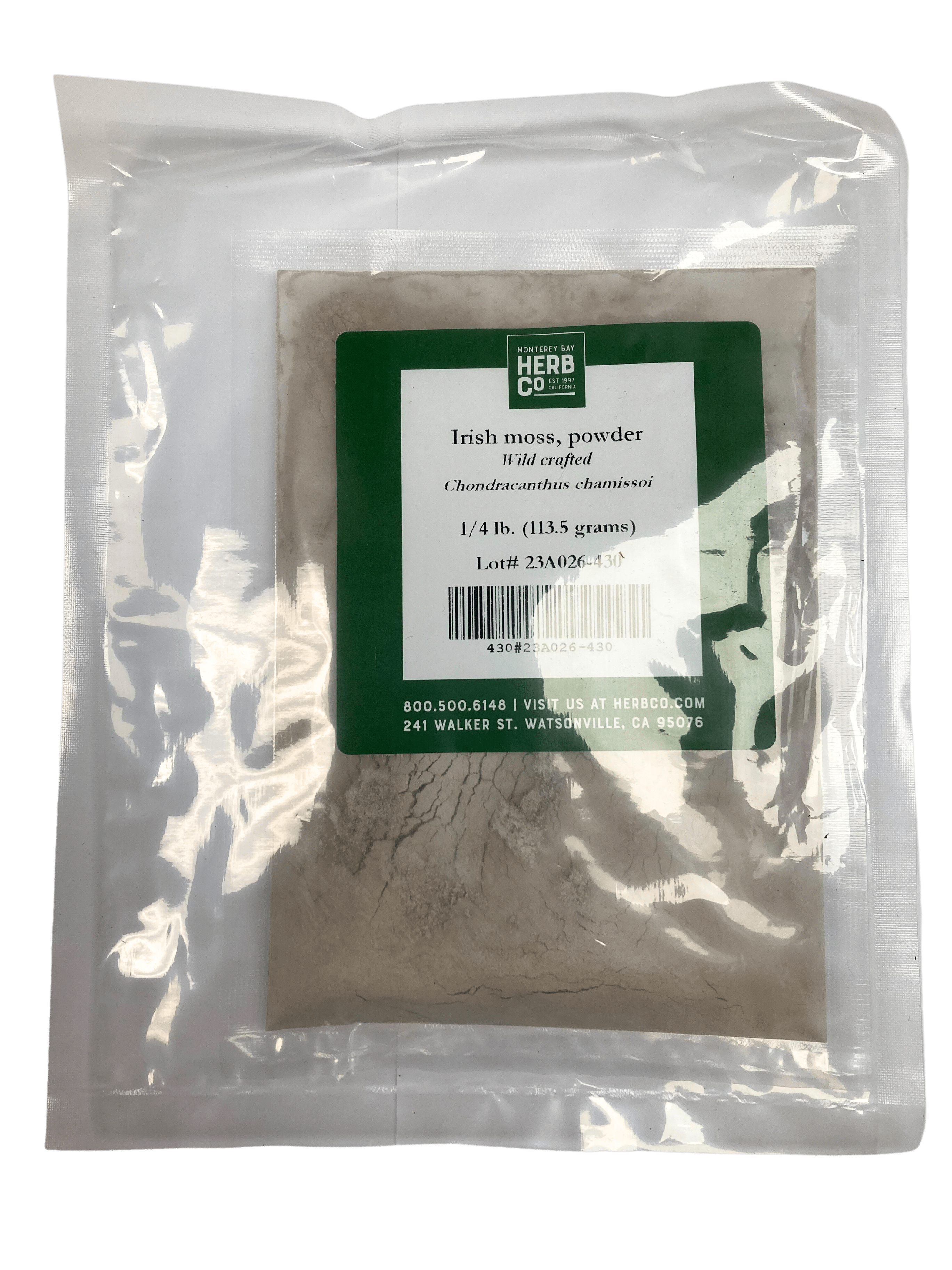 Irish Moss Powder, Herbs - Country Life Natural Foods