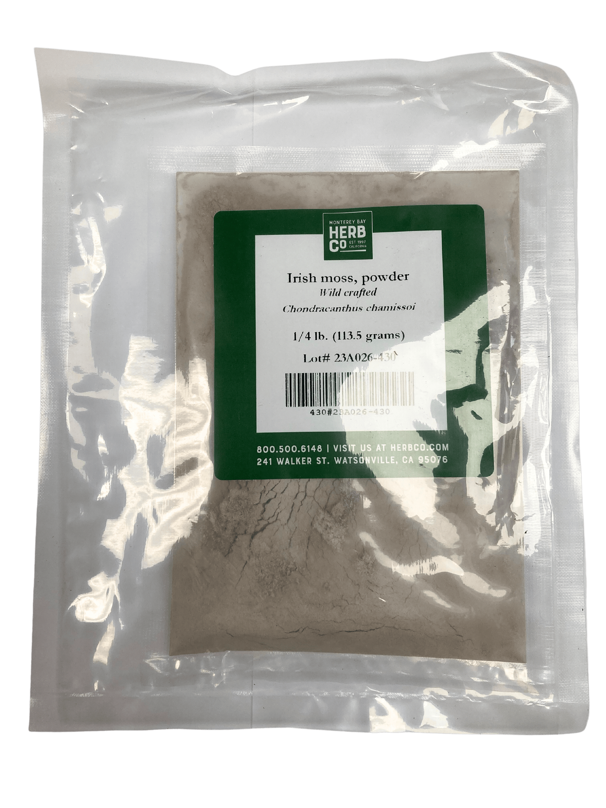 Irish Moss Powder, Herbs - Country Life Natural Foods