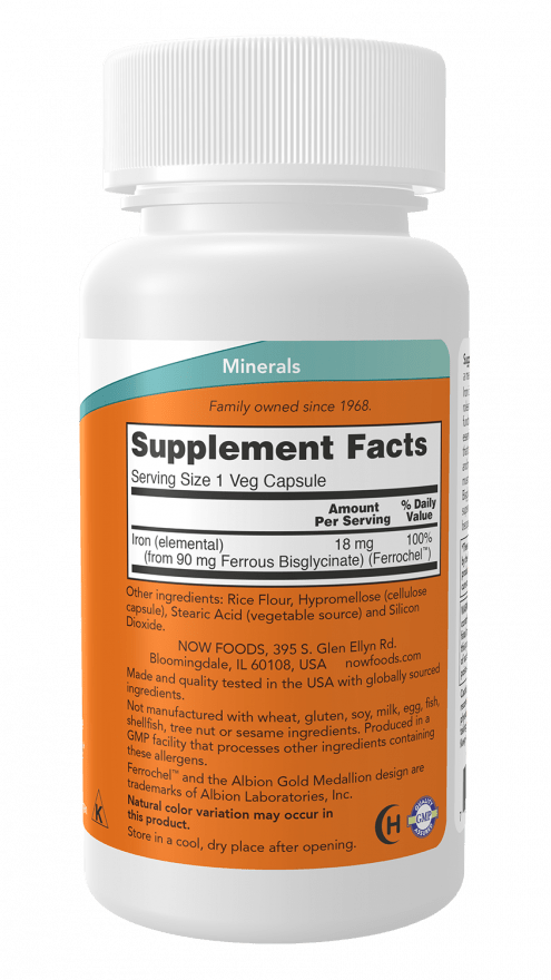 Iron 18 mg, Vitamins & Supplements - Country Life Natural Foods