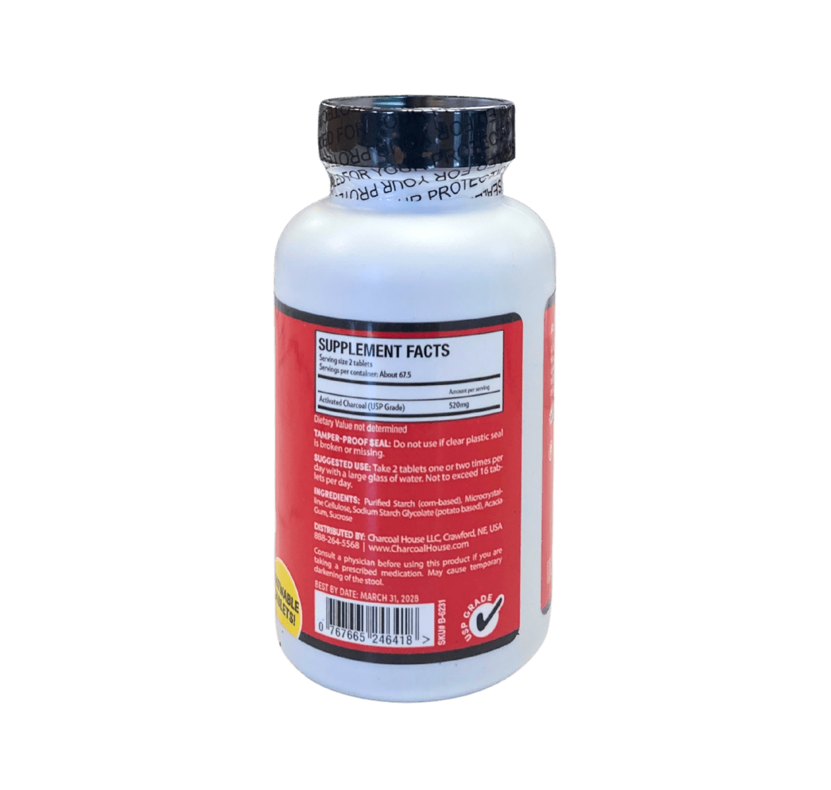Charcoal Tablets - Country Life Natural Foods
