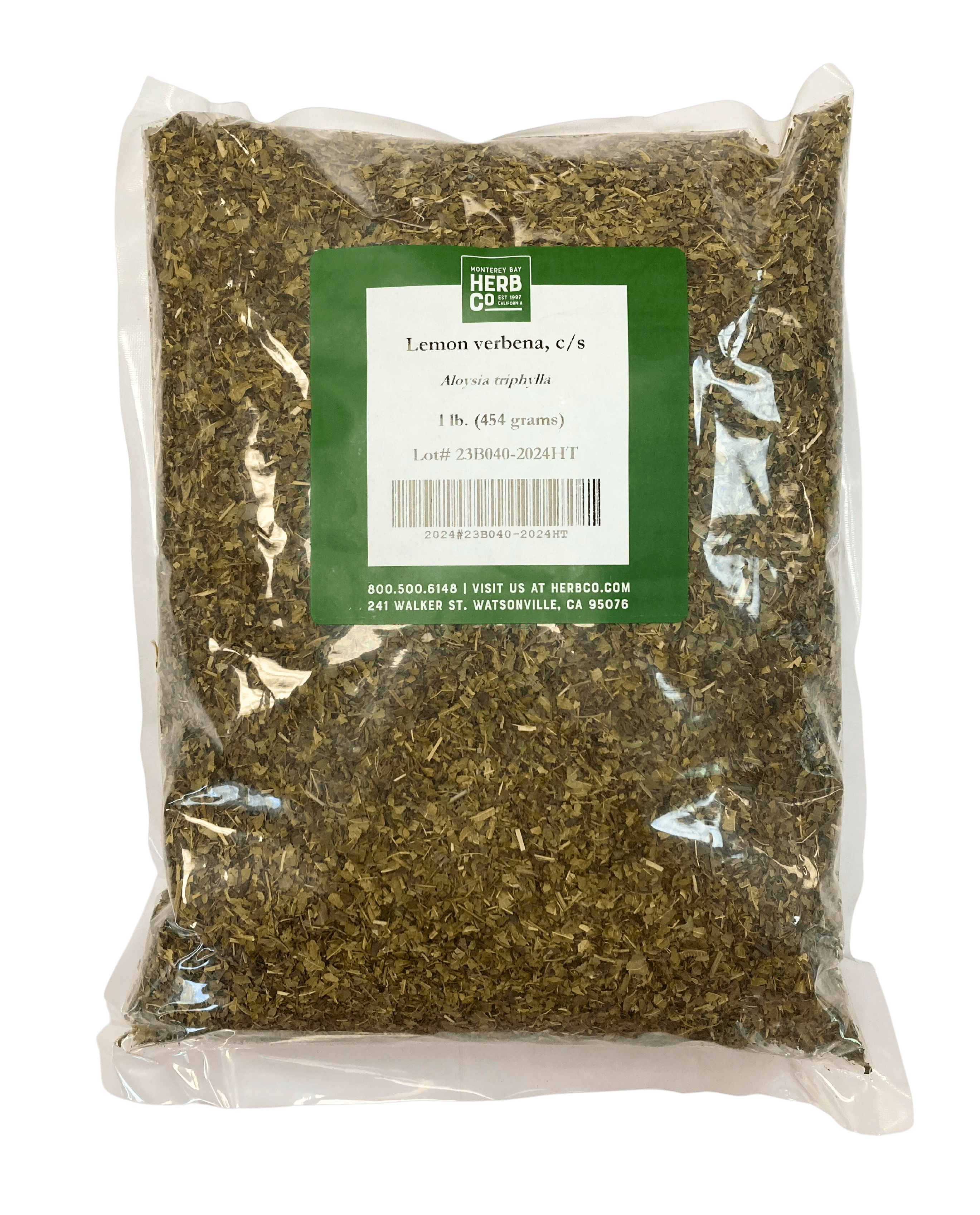 Lemon Verbena, Cut, Sifted, Herbs - Country Life Natural Foods