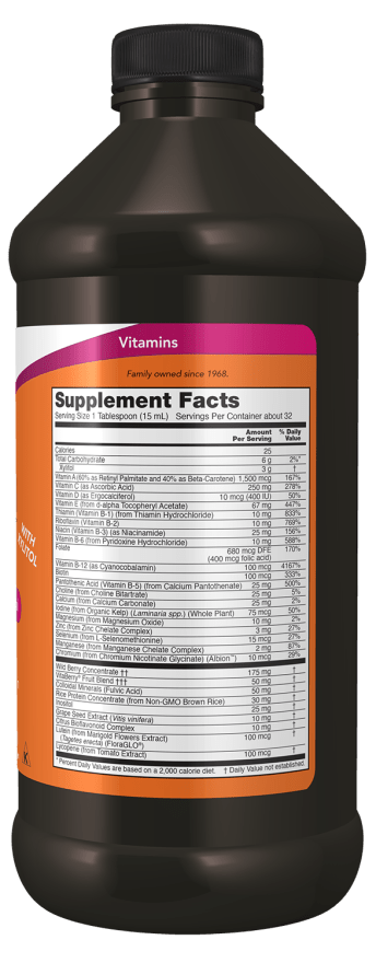 Liquid Multi Vitamin & Mineral - Country Life Natural Foods