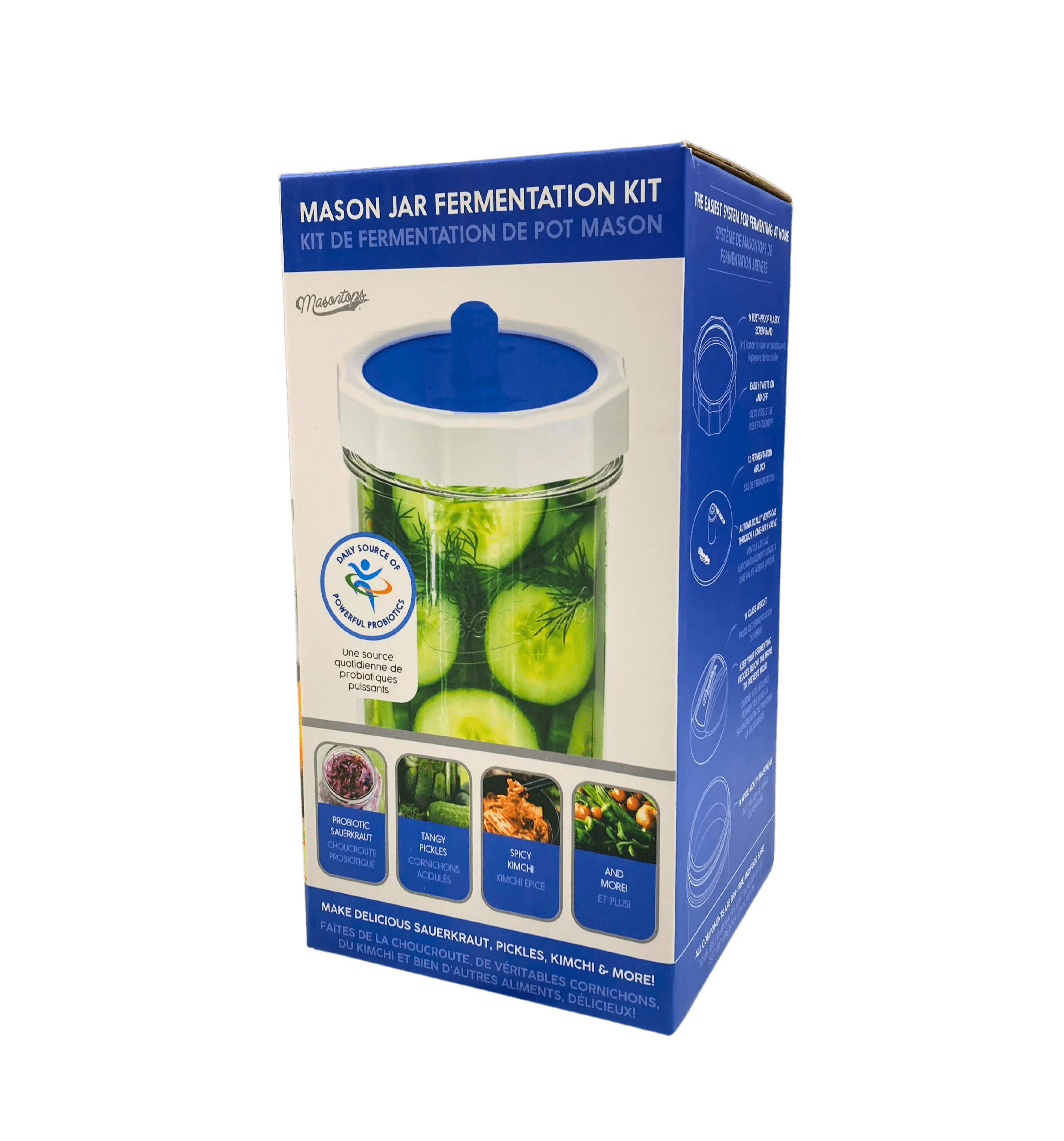 Fermentation Kits and Supplies, Masontops, Kitchen Tools & Utensils - Country Life Natural Foods