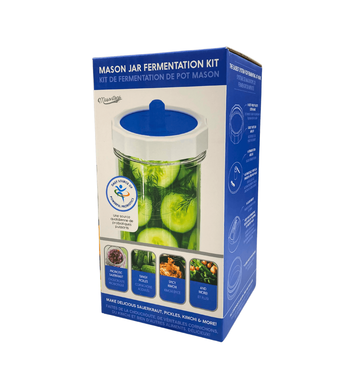 Fermentation Kits and Supplies, Masontops, Kitchen Tools & Utensils - Country Life Natural Foods