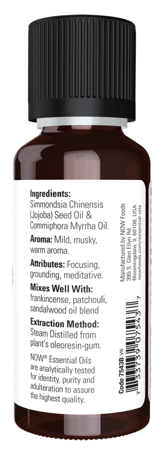 Myrrh Essential Oil Blend, 20%, Essential Oils - Country Life Natural Foods