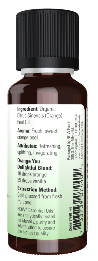 Orange Essential Oil, Organic, Essential Oils - Country Life Natural Foods