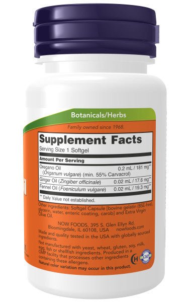 Oregano Oil SoftGels, Vitamins & Supplements - Country Life Natural Foods
