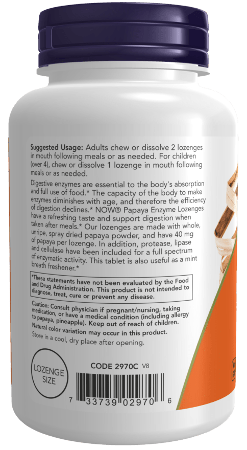 Chewable Papaya Enzymes, Vitamins & Supplements - Country Life Natural Foods