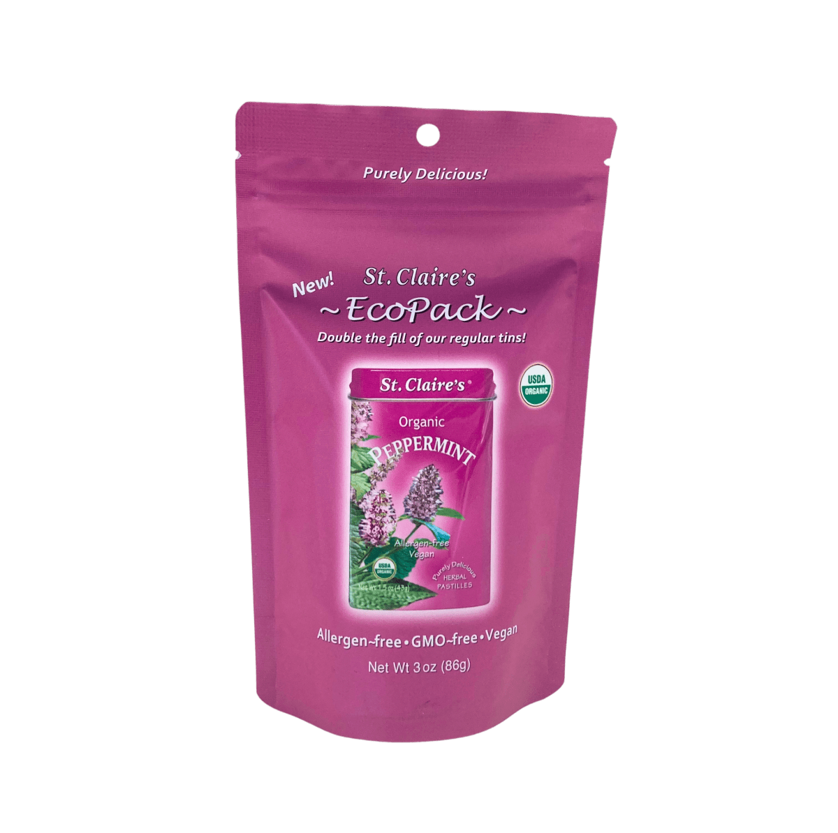 Peppermint Pastilles, Organic - Country Life Natural Foods