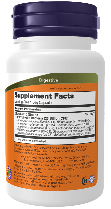 Probiotic-10 25 Billion CFU - Country Life Natural Foods