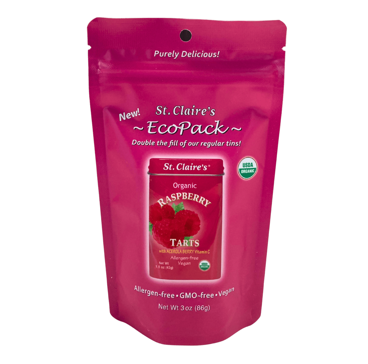 Raspberry Tarts, Organic - Country Life Natural Foods