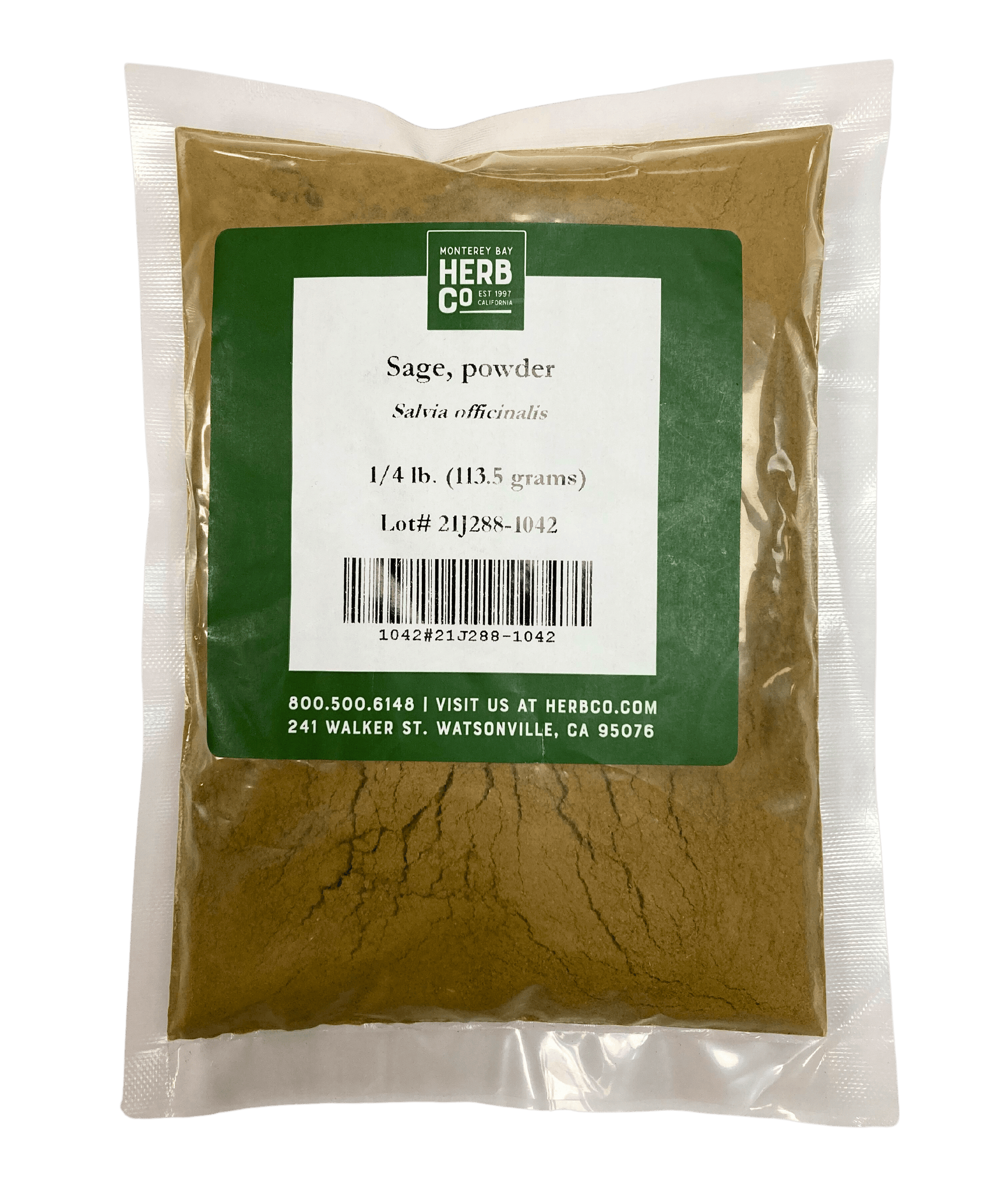 Sage Powder, Herbs Spices & Seasonings - Country Life Natural Foods