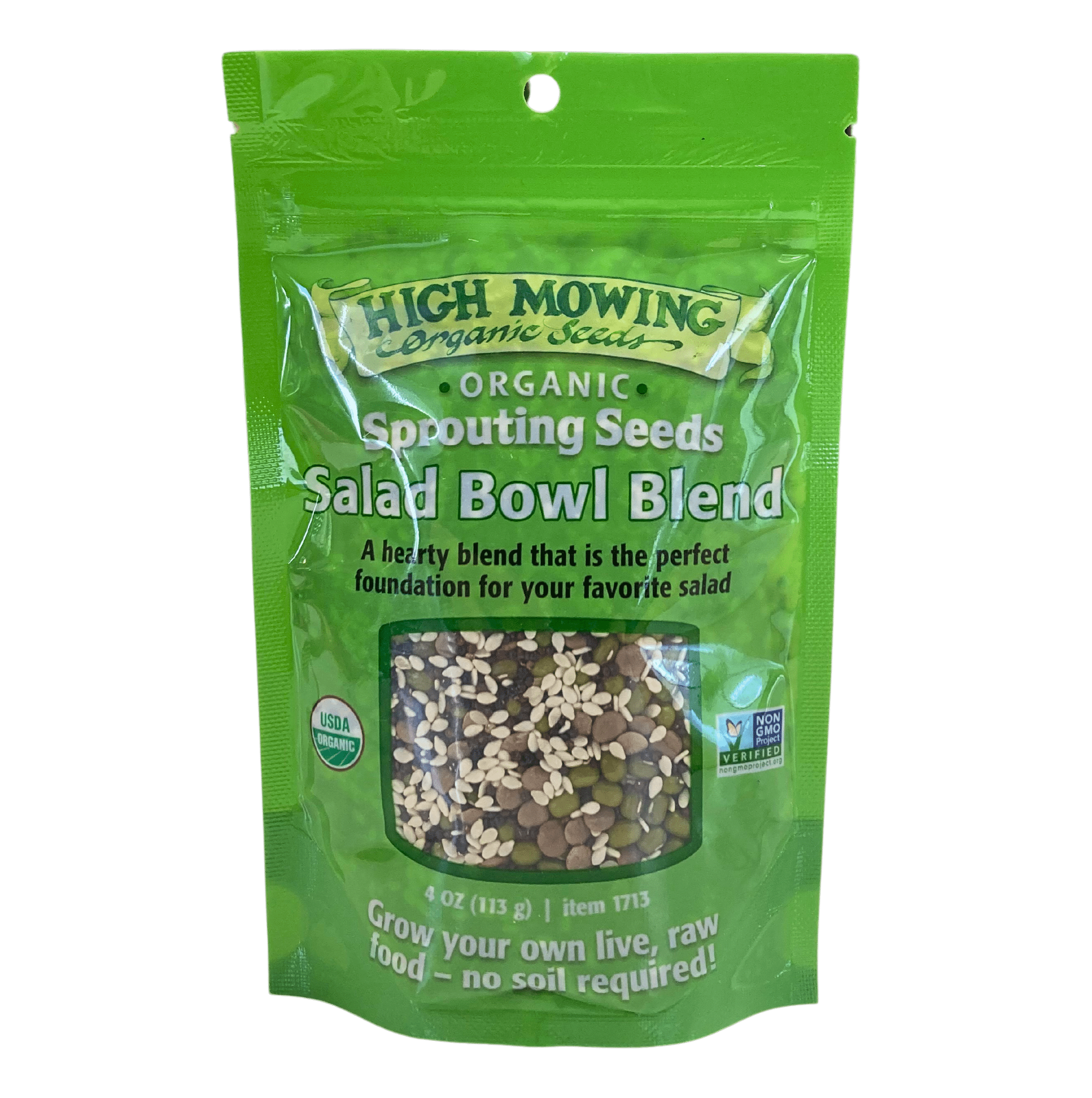 Sprouting Seeds, Organic, High Mowing, Seeds - Country Life Natural Foods