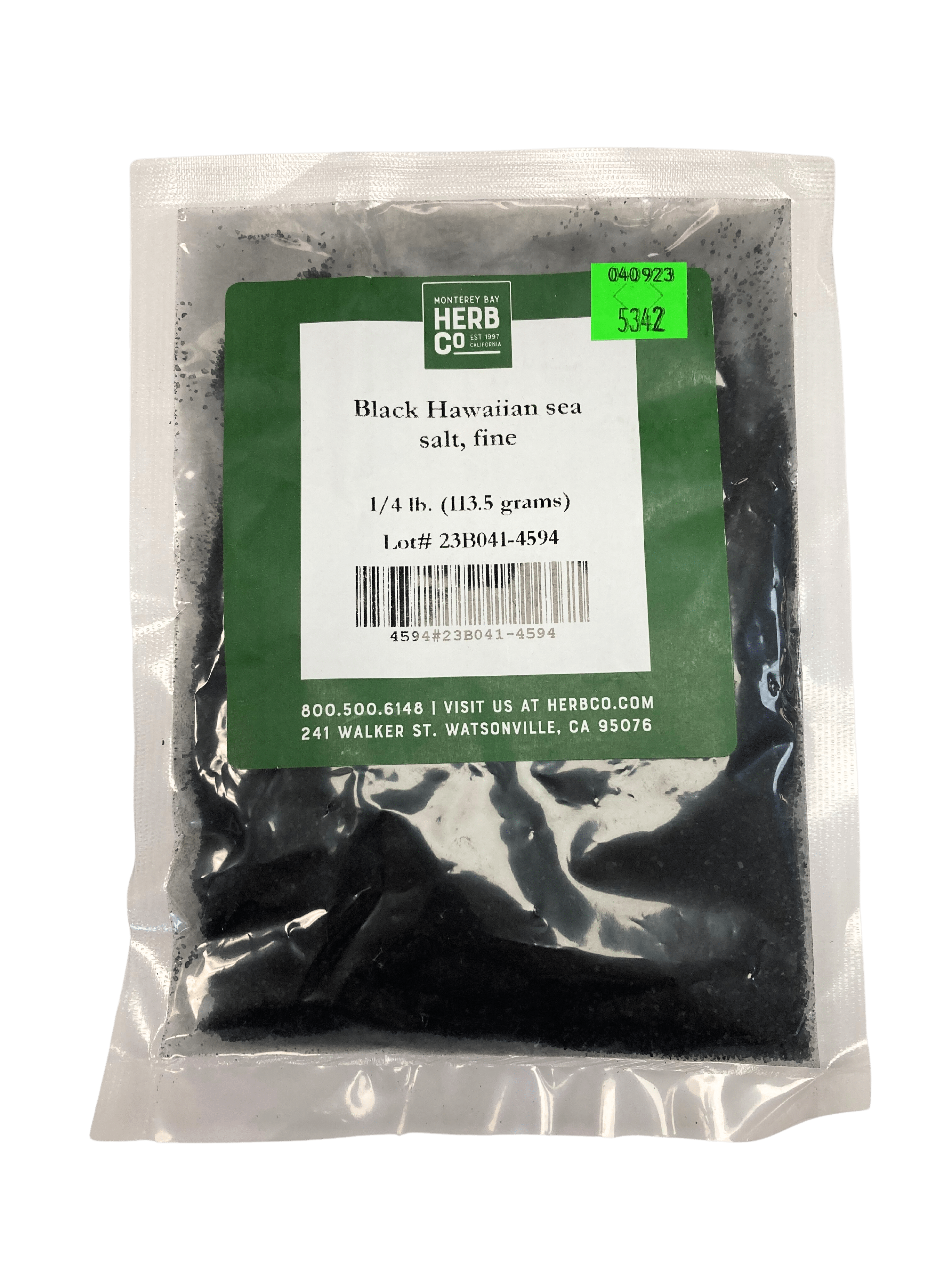 Sea Salt, Black Hawaiian, Salt - Country Life Natural Foods