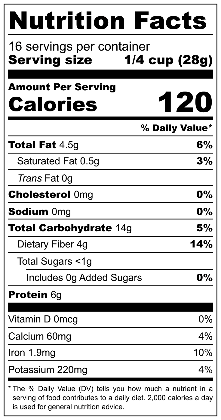 Sesame Oatburger Mix, Meat Substitutes - Country Life Natural Foods